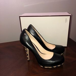 COACH Signature heels